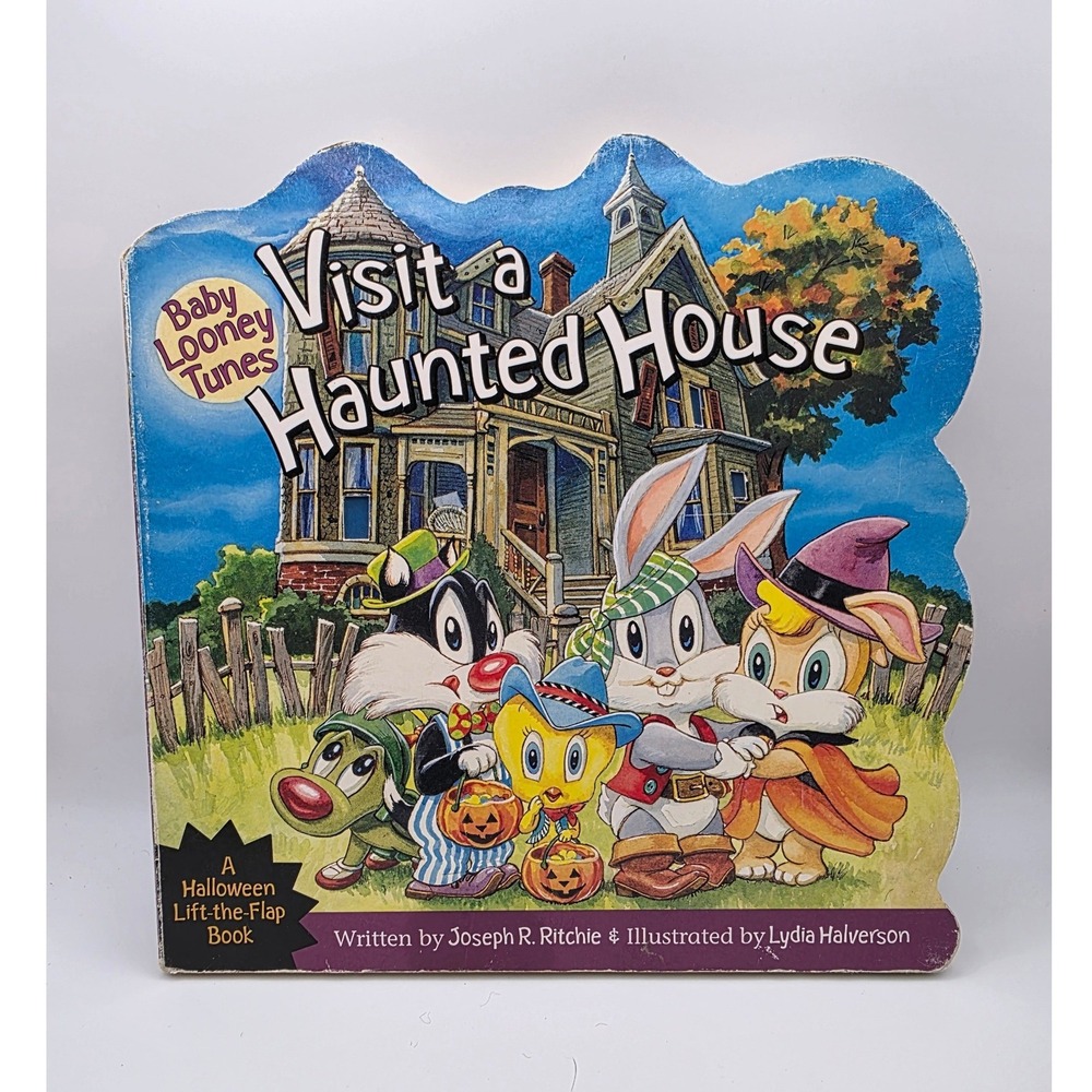 Baby Looney Tunes Visit a Haunted House Halloween Lift-the-Flap Board Book 2005